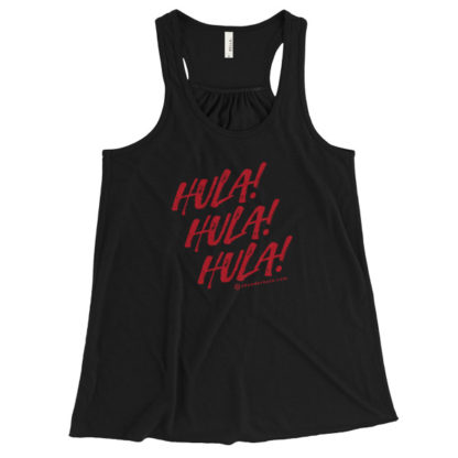 Hula Women's Flowy Racerback Tank - Image 2