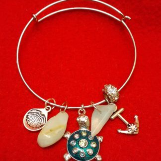 Coastal charm bracelet