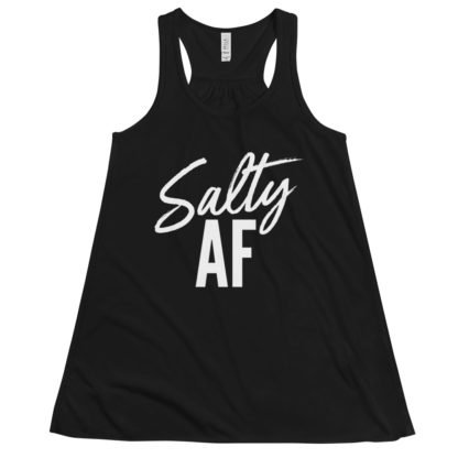 Salty Women's Flowy Racerback Tank